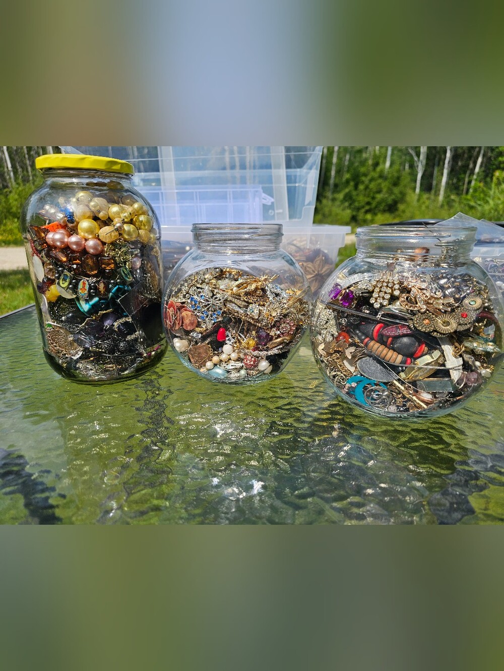 10lbs Mixed Craft Costume Jewelry Lot